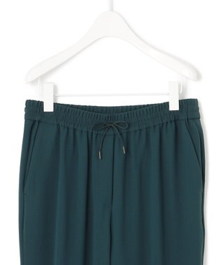 ICB 【WEB限定カラーあり・洗える】ライトダブルクロス ジョガーパンツ パイングリーン系