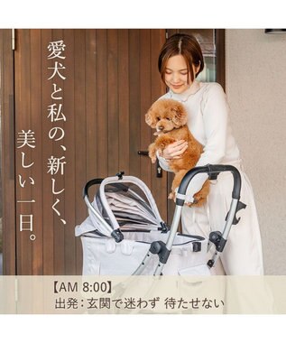 PET PARADISE ペットパラダイス スムーカネオ ３ｗａｙ 《グレー》 ライトグレー