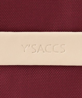 Y'SACCS トラベル ホライズン2WAYトート ダークレッド