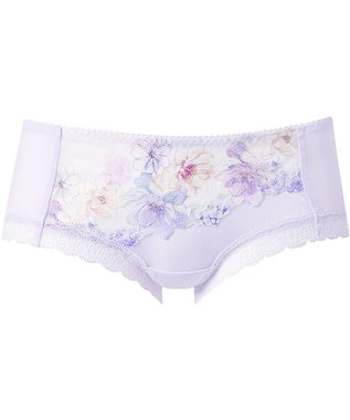 WACOAL ボーイレングス ショーツ 【リボンブラ 脇すっきり】 BXB443とペア はきこみ丈あさめ やわらかく伸びる(バック) レディース PXB643 /ワコール