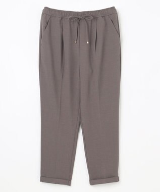 ANY 【UVケア/接触冷感/ウエストゴム】イージーケア美脚パンツⅡ モカ