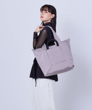 MioFIRANO FRAME D002 トートバッグ はっ水 A4サイズ対応 LIGHT GRAY