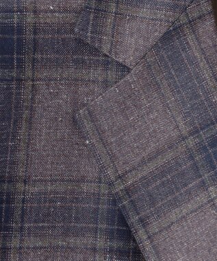 GOTAIRIKU 【DELFINO】シルクリネンライトツイード ジャケット ダークブラウン系4