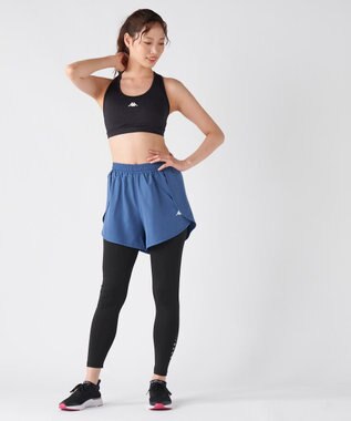 OP／FILA 【Kappa】カップ/リフレクター付き フィットネス スポーツブラトップ ブラック