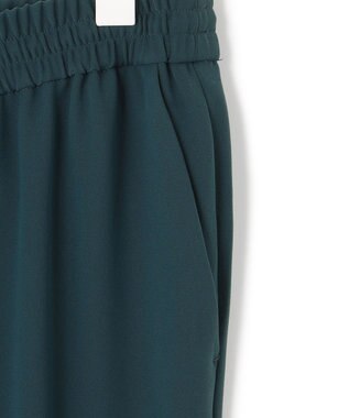 ICB 【WEB限定カラーあり・洗える】ライトダブルクロス ジョガーパンツ パイングリーン系