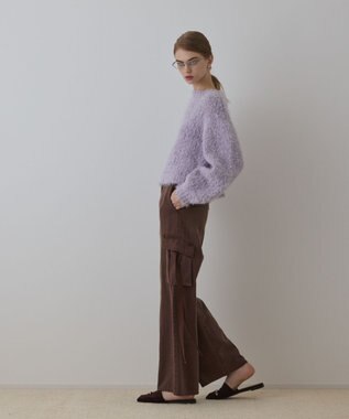 GRACE CONTINENTAL リュウカツイルカーゴパンツ ブラウン