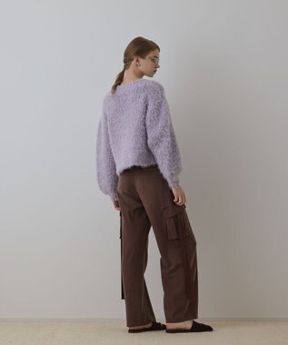 GRACE CONTINENTAL リュウカツイルカーゴパンツ ブラウン