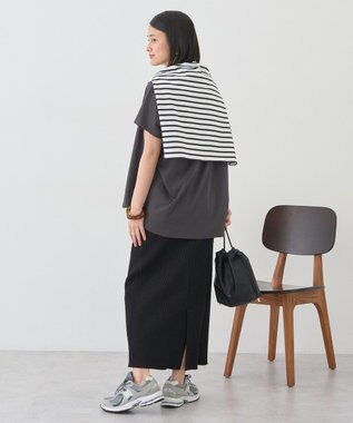 AMERICAN HOLIC 【先行予約】ルーズコクーンプルオーバー Chacoal Gray