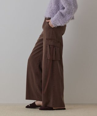 GRACE CONTINENTAL リュウカツイルカーゴパンツ ブラウン