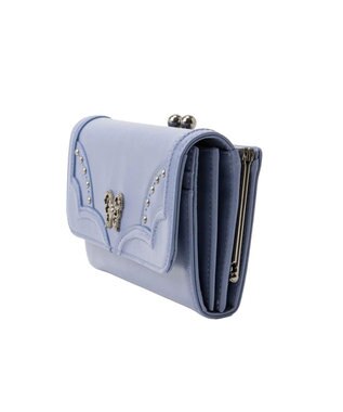 ANNA SUI ナーシャ 口金長財布 ライトブルー