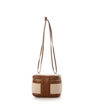 UNBILLION カカトゥ kakatoo / ボアバニティボックスショルダー ブラウン