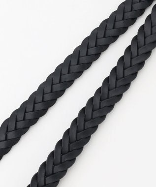 自由区 メッシュプレーン ベルト ブラック