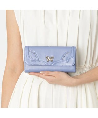 ANNA SUI ナーシャ 口金長財布 ライトブルー