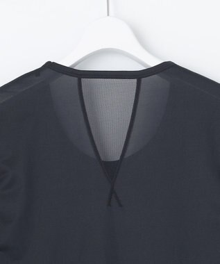 23区GOLF 【WOMEN】【吸水速乾・UVケア】３０ｄインナーUネック カノコ ネイビー系