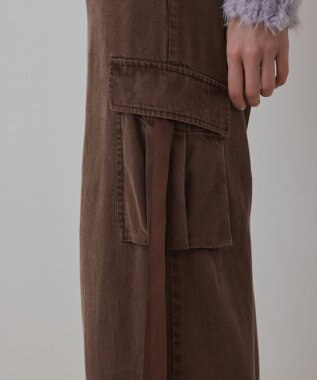 GRACE CONTINENTAL リュウカツイルカーゴパンツ ブラウン