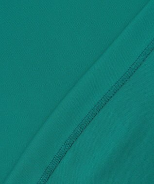 23区GOLF 【23Fondation/MEN】【吸水速乾・UVケア】バイカラー 長袖モックネックシャツ グリーン系