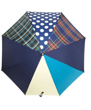 +RING 【UVカット90%以上】【数量限定】 レディース向け 長傘60cm MLT T1223 マルチカラー