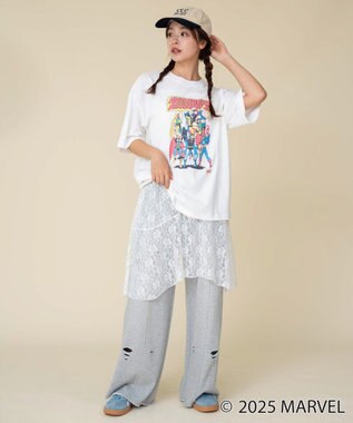 WEGO 【ユニセックス着用ITEM/SMLサイズ展開】MARVELグラフィックT（S） 柄3