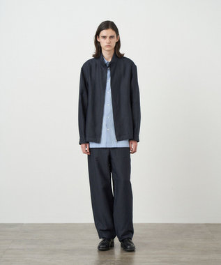 COTTON HEMP SATIN | ハリントンジャケット - UNISEX / ATON COTTON HEMP SATIN | ハリントンジャケット - UNISEX / ATON