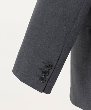 J.PRESS MEN 【定番】ぺピンメリノ トロピカル スーツ / 背抜き グレー系