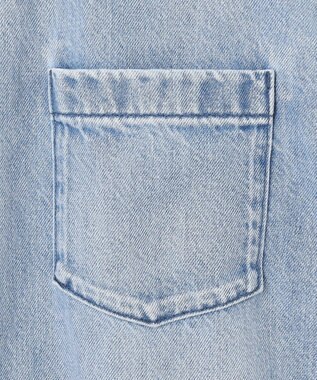 uncrave 【upper hights × uncrave】THE SENSE uncrave デニムシャツ フェザースカイブルー