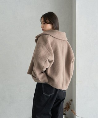 シャギーショートコート / earth music&ecology | ファッション