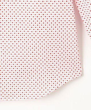 JOSEPH ABBOUD 【快適な着心地・イージーケア】コンパクトジャージープリント シ ャツ ワイン系5