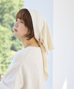 AMERICAN HOLIC バイパチニットスカーフ Ivory