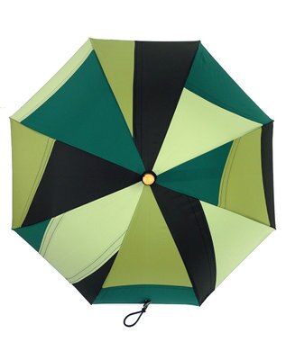 +RING 【限定/日本製】プラスリング 晴雨兼用傘（長ショート）GRN SR304 緑