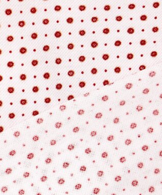 JOSEPH ABBOUD 【快適な着心地・イージーケア】コンパクトジャージープリント シ ャツ ワイン系5