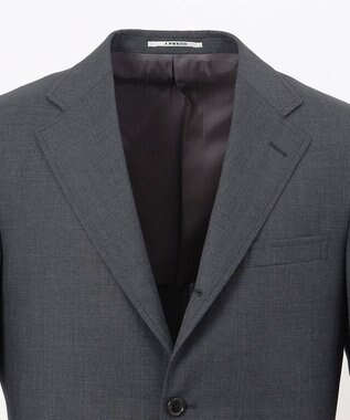 J.PRESS MEN 【定番】ぺピンメリノ トロピカル スーツ / 背抜き グレー系