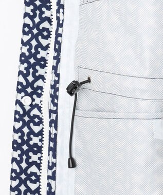 23区GOLF 【WOMEN】モノグラム ポケッタブルレインワンピース ネイビー系5