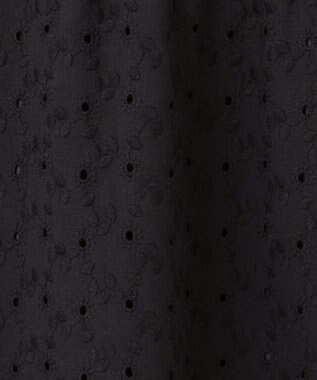 組曲 【WEB限定】エンブロイダリーレースサロペット ブラック系
