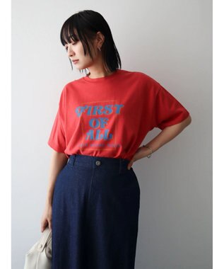 Green Parks ウ゛ィンテージプリントボックスＴシャツ Red