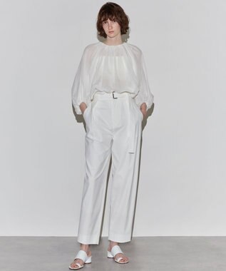NAVE 【Nave　洗える】リリー テーパードパンツ ホワイト系