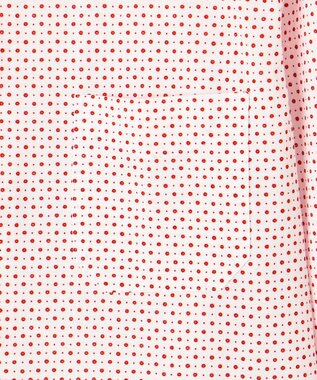 JOSEPH ABBOUD 【快適な着心地・イージーケア】コンパクトジャージープリント シ ャツ ワイン系5