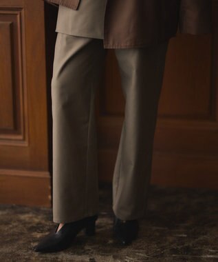 CRAFT STANDARD BOUTIQUE レイヤードデザインパンツ Beige