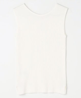 ANY L 【2SET】シアーロゴニット×タンクトップセット ライトベージュ