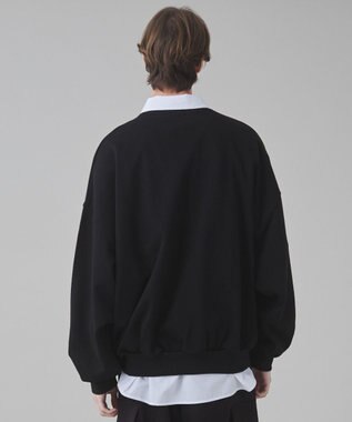 WEGO 【ユニセックス着用ITEM】バルーンクロップドプルオーバー ブラック