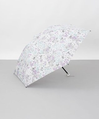 AURORA 【 JILL STUART（ジル スチュアート）】ヴィンテージフラワープリント雨傘（折りたたみ傘）