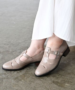 APOM グルカシューズ35 グレージュ