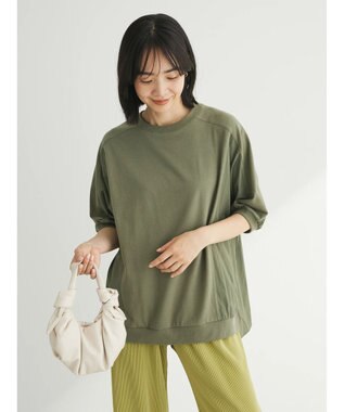 Green Parks ナイロンドッキングカットチュニック Khaki