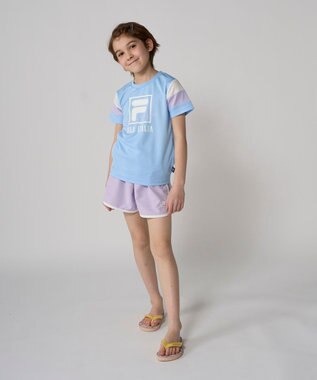 OP／FILA 【FILA】パステルカラーTシャツ サックス