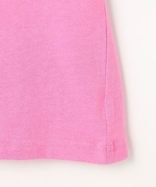 ANY KIDS 【綿100%】バックプリント オーバーサイズTシャツ ピンク×スイーツ