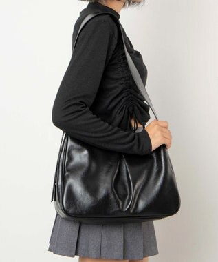 WEGO ハトメベルトワンショルダー ブラック