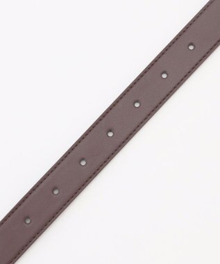 ANY メタルバックルベルト ブラウン