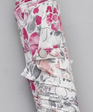 AURORA 【 JILL STUART（ジル スチュアート）】ヴィンテージフラワープリント雨傘（折りたたみ傘） ピンク