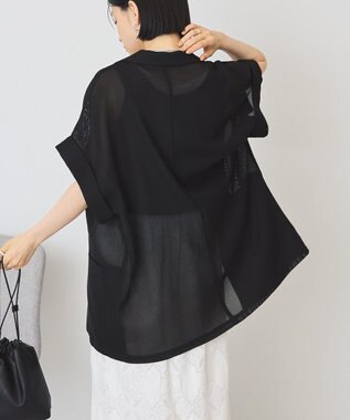 AMERICAN HOLIC メッシュフレンチジャケット Black