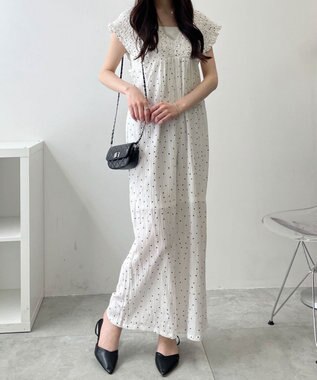 WEGO シャーリングサロペット 柄1