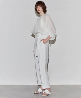 NAVE 【Nave　洗える】リリー テーパードパンツ ホワイト系